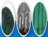 ISO9001 0.3mm-6.00mm Green Color PVC Coated Steel Wire For Binding Project