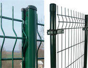 4.5mm Green Color 3D Curved Safety Protect Wire Mesh Fence