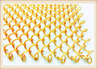 1.2mm Aluminum Alloy Metal Chain Drapery For Separation