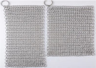 Stainless Steel 316L Looped 4x4 Chain Mail Curtain