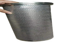 0.5m Filter Round Hole Perforated Metal Mesh Tubes