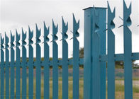 Blue Towers Protection 1.8m Width Steel Palisade Fence