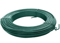 Bwg 8 - 35 Q195 Metal Binding Wire Green Color Pvc Coated