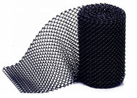 1.2mm Thick 6mm Hole Chainlink Steel Mesh Curtain Oem