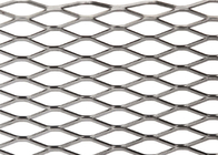 Ss316 33mm Hole Expanded Metal Wire Mesh Flat Diamond