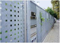 High Open Area Perforated Metal Mesh Square Hole Sheet Ventilation