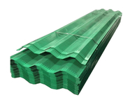 Green Perforated Corrugated Steel Wind And Dust Barrier Panels