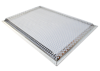 Round Hole 316 Stainless Steel Perforated Trays Welded Sides 0.8mm Thick
