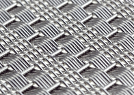 2.5mm Ss316 Decorative Woven Wire Mesh Type Flat For Facade