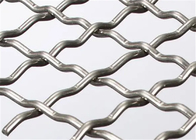 2.5mm Thick Plain Weave Stainless Steel Crimped Mesh For Car Grille