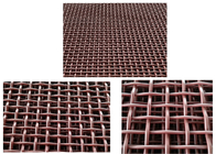 14mm Standard Hole Size Crimped Woven Wire Mesh Wear Resistant