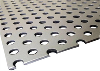 Fireproof 3.8mm Thick Perforated Galvanized Metal Screen For Architecture