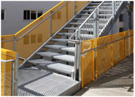 Anti Slip Perforated Metal Mesh Hot Dipped Galvanized Stair Tread For Walkway
