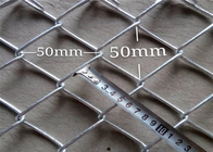 2 Inch Metal Chain Link Fence 50mm Diamond Hole Cyclone Wire Roll