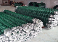 5mm Thickness 6 Foot Tall Chain Link Fence Pvc Coated For Construction Site