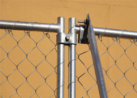 Panels Temporary 2.0mm Metal Chain Link Fence ISO