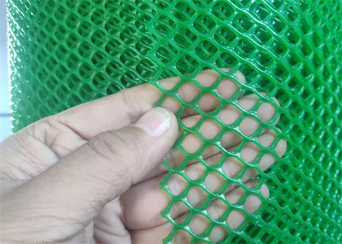 15mm Plastic Chicken Mesh Diamond Hole Green Hdpe