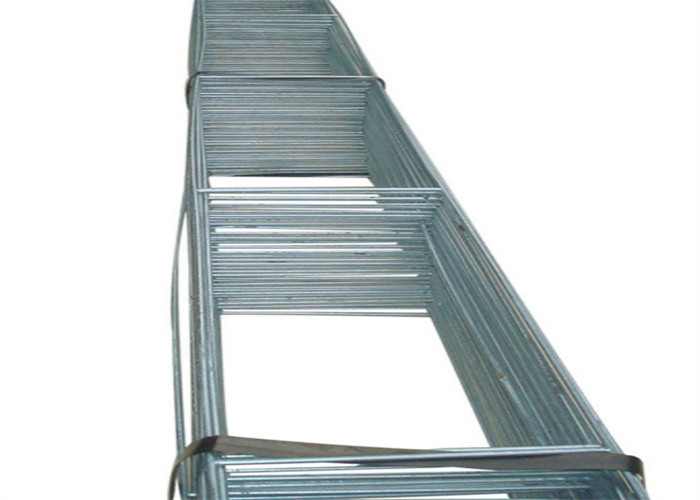 Hot Dipped Galvanized Wall Block Ladder Mesh 4mm Thickness