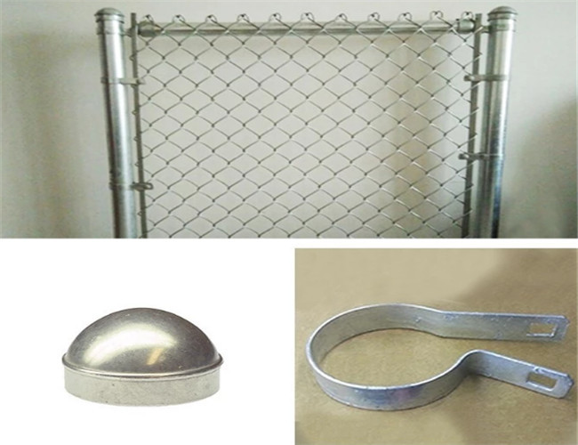 50mm*50mm Hole Galvanized Chain Link Fence Farm use