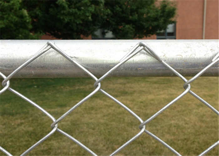 Garden 60mm Hole Hot Dip 4mm Galvanised Chain Link Fencing