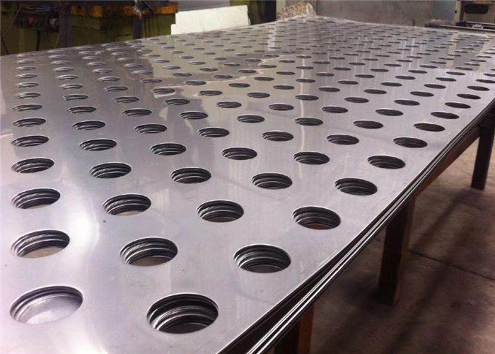 Construction 120mm Round Hole Perforated Metal Mesh Sheet