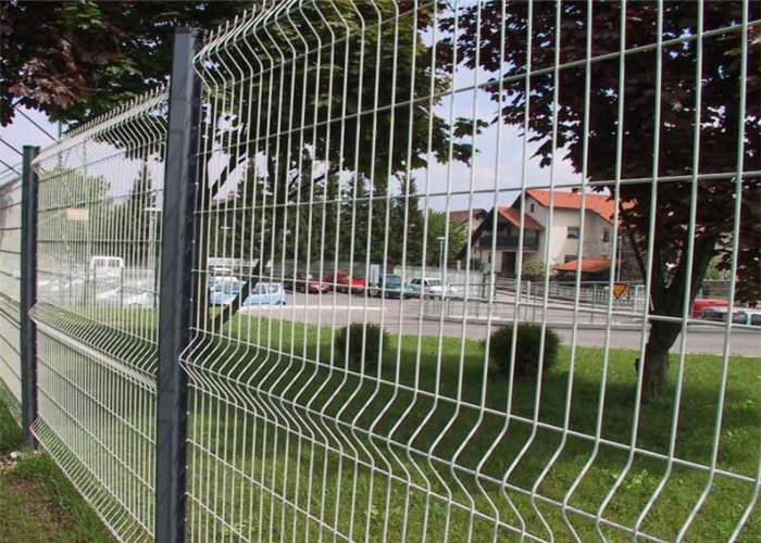 4mm 3d Curved Outdoor Q195 Pvc Coated Welded Wire Mesh Fencing