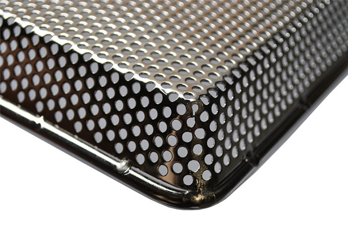 Ss316 1.5mm Thick Mesh Baking Tray Food Grade Drying Perforated Stainless Steel