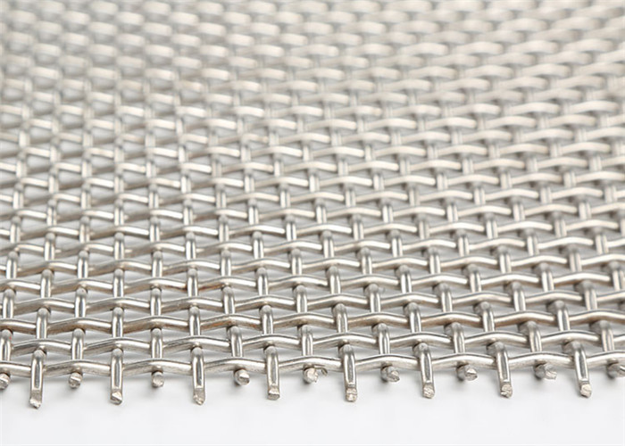 0.6mm Thickness Crimped Wire Mesh Filter Sieve Use Stainless Steel