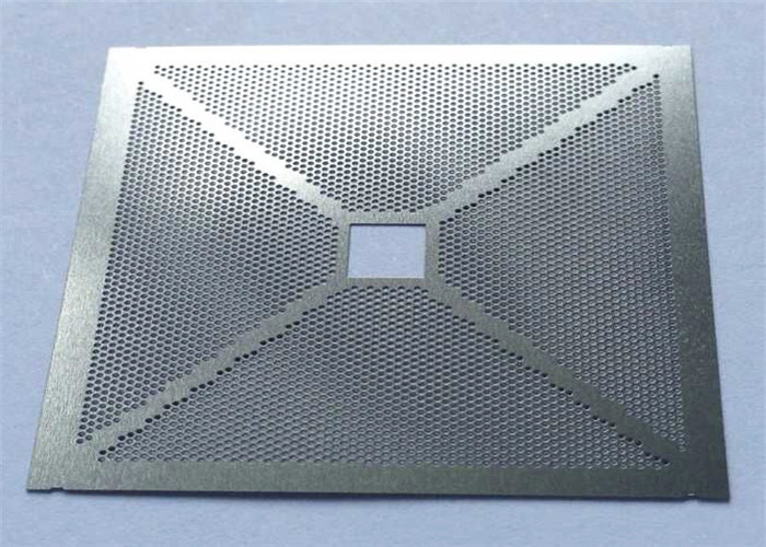 2mm Thickness Hexagonal Perforated Sheet Metal Beautiful Etching Grid Use