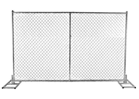 Iso Standards Temporary Cyclone Fencing Construction 50mm