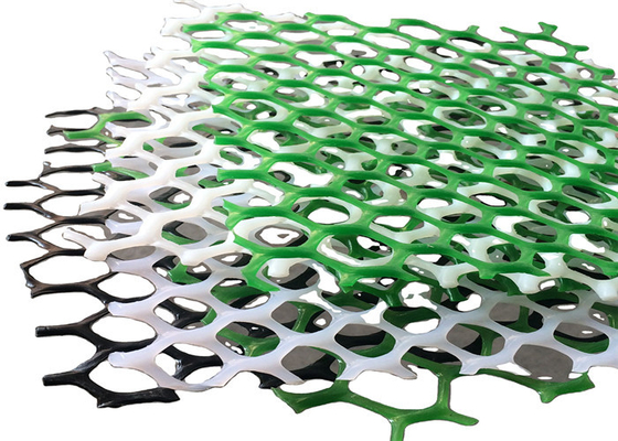 0.6cm Aperture Green Polypropylene Plastic Mesh Roll