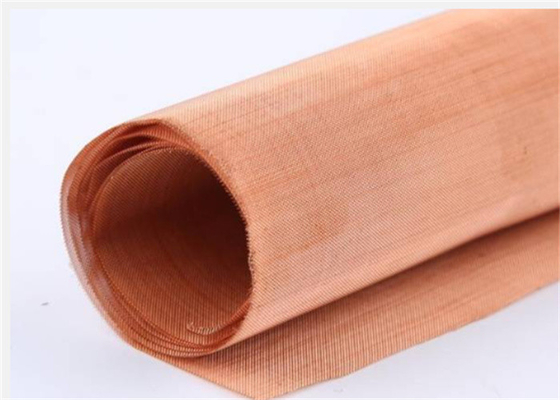 100 200 300 Mesh Ultra Fine Woven Copper Wire Mesh Cloth for Distillation